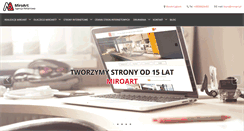 Desktop Screenshot of miroart.pl